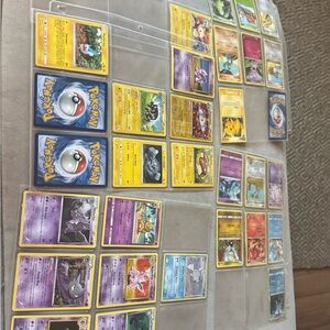 Lot of Pokémon Trading Cards - Mixed Colors